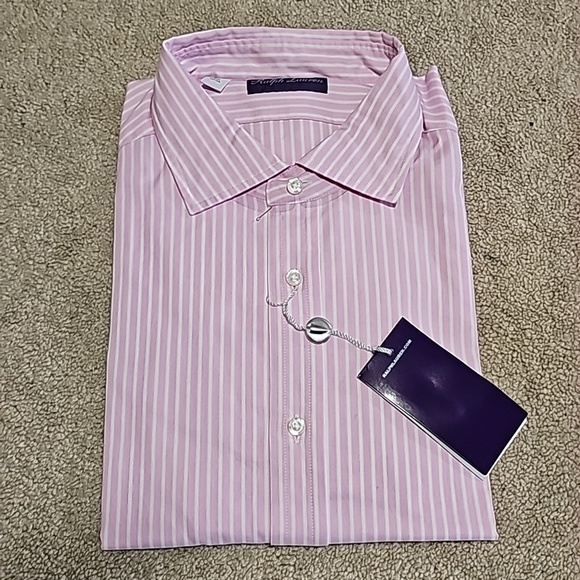 Ralph lauren purple label button down shirt